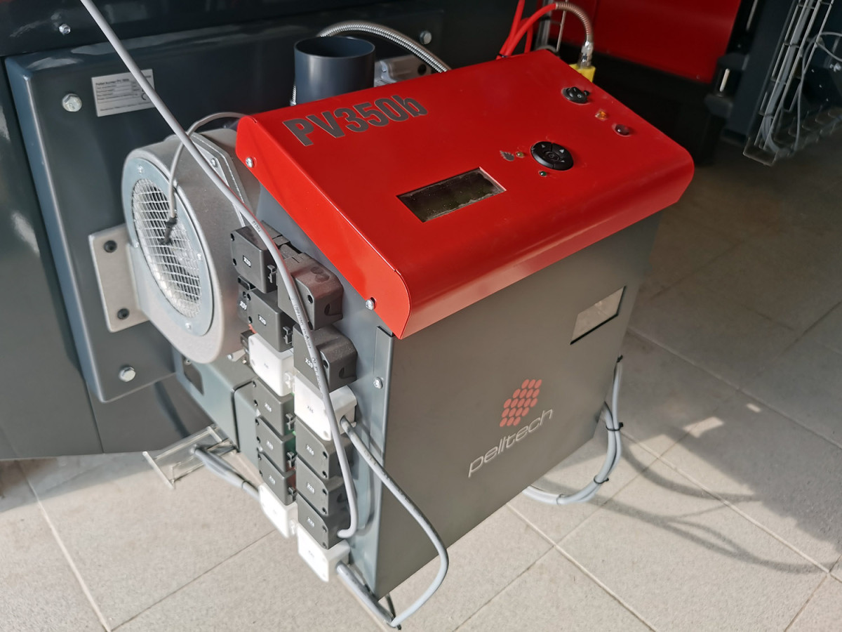 Пеллетная горелка Pelltech PV 350