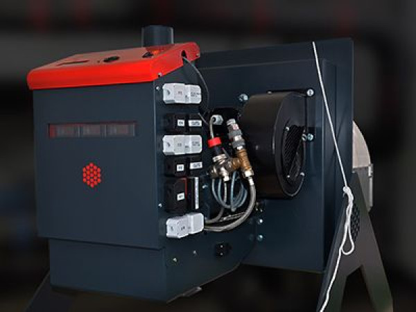 Новая пеллетная горелка Pelltech PV 1500